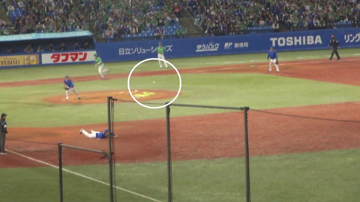 DeNA 牧秀悟 ナイスプレー　ヤクルト vs DeNA　2025年4月30日(水) 神宮球場