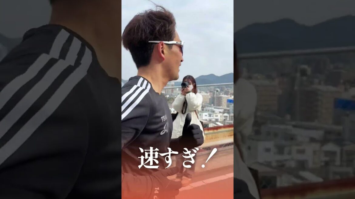 千葉ロッテマリーンズ　小島和哉選手全力ダッシュ対決🏃💨一般人は勝てるのか？【FAMアスリート食トレ】#野球 #筋トレ #fam