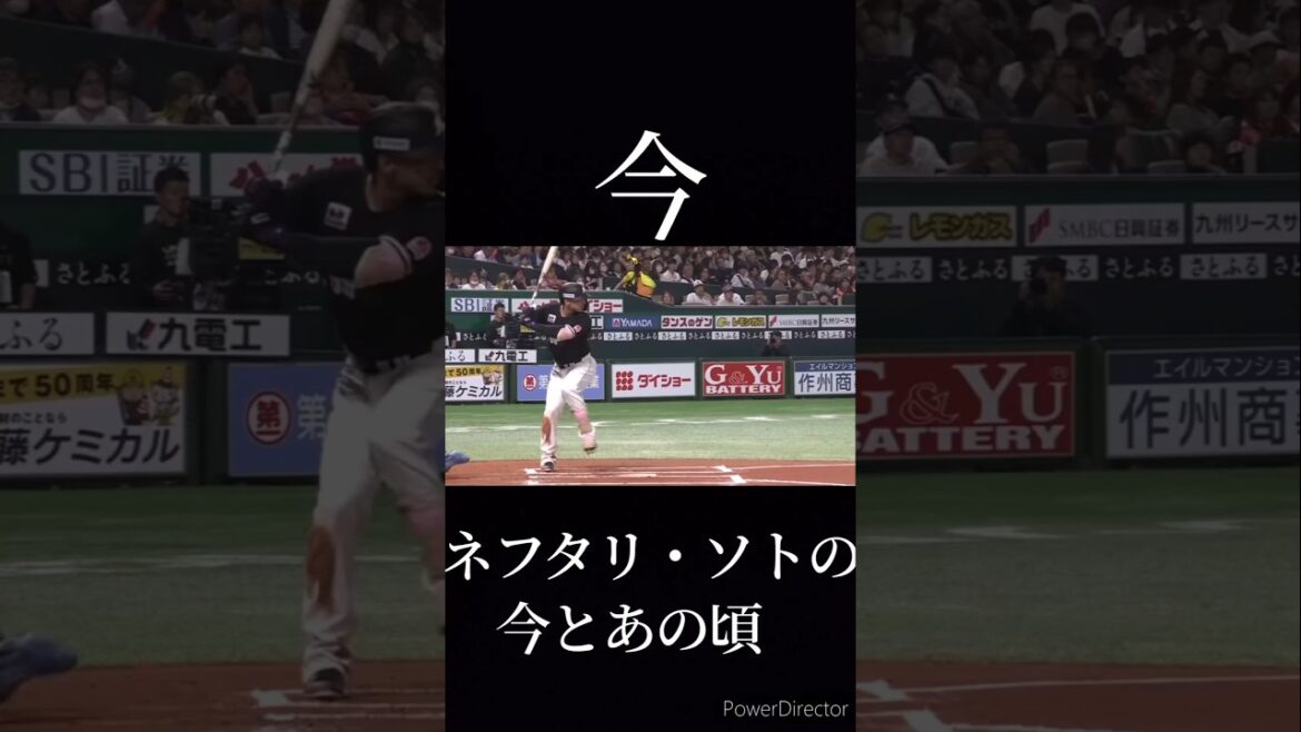ネフタリ・ソトの今とあの頃 #プロ野球 #野球 #ソト #ネフタリ教 #今とあの頃
