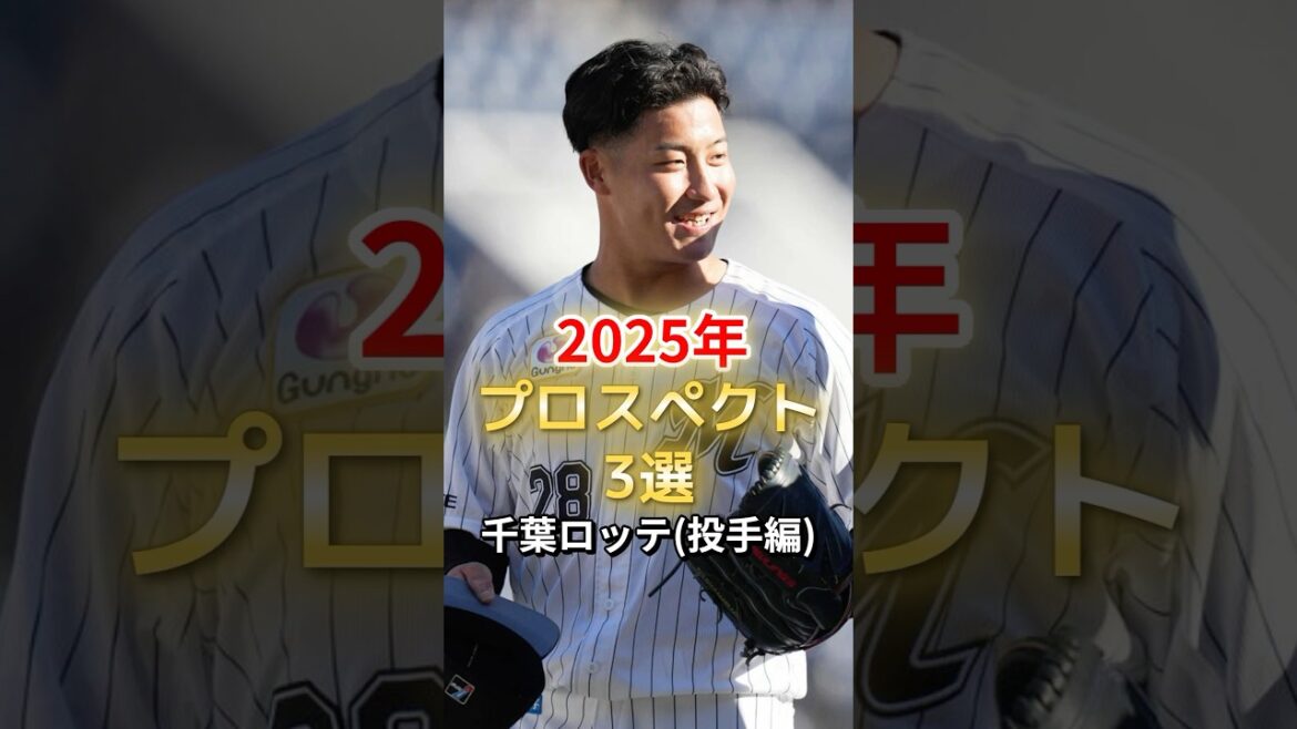 2025年シーズン　プロスペクト3選（投手編）