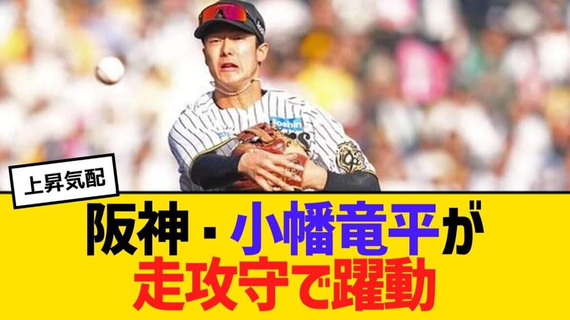 阪神・小幡竜平が走攻守で躍動「しっかり打ち取った打球をさばく」　【ネットの反応】【反応集】