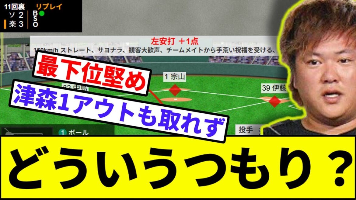 【無死満塁ってどういう津森?】どういうつもり?【なんJ反応】【なんG反応】【プロ野球反応集】【2chスレ】【5chスレ】【ソフトバンク】【ハム】【オリックス】【ロッテ】【楽天】【西武】【佳明】 【無死満塁ってどういう津森?】どういうつもり?【なんJ反応】【なんG反応】【プロ野球反応集】【2chスレ】【5chスレ】【ソフトバンク】【ハム】【オリックス】【ロッテ】【楽天】【西武】【佳明】