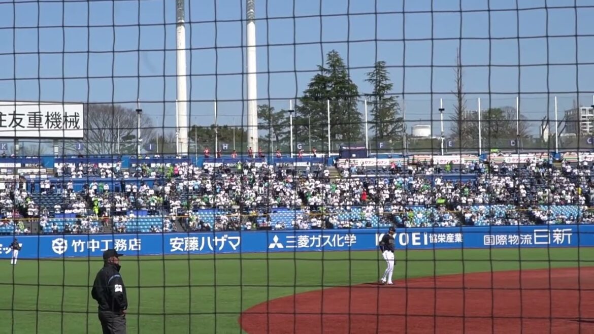 2025 3-14 東京ヤクルトスワローズ 塩見泰隆 応援歌 in明治神宮球場
