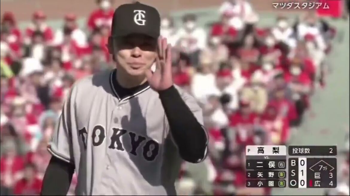 【ブチ切れ】死球後の高梨の態度に阿部がキレる