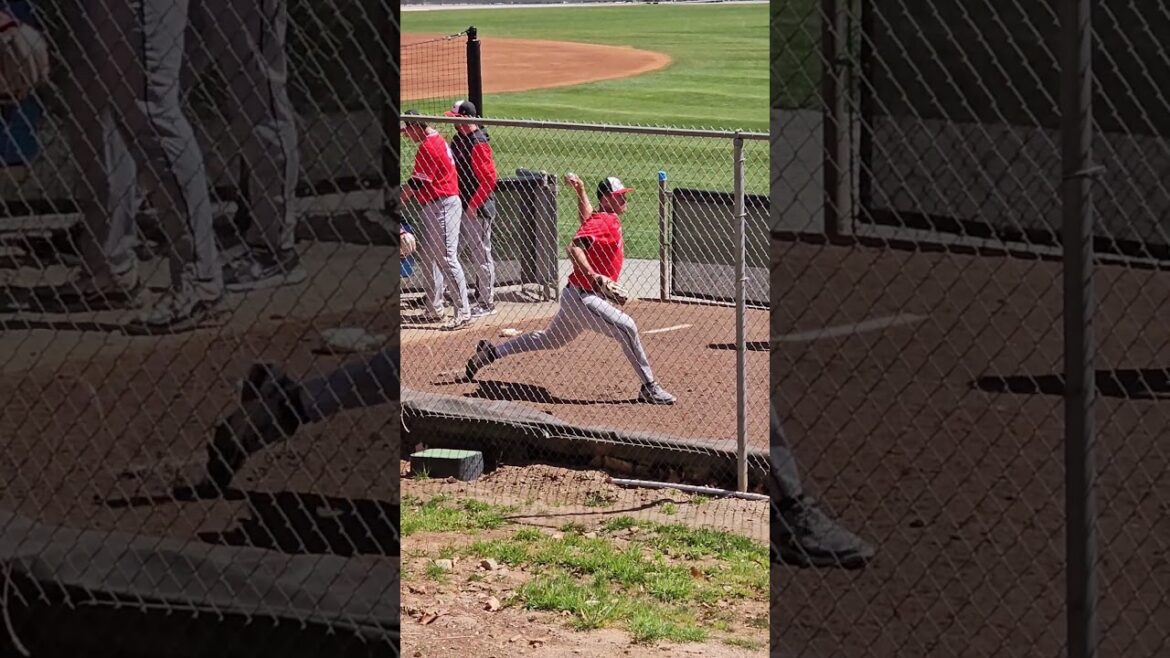 #38 Luke Leverton and #45 Cal Higgins Pitching Western Kentucky Hilltoppers vs KSU Owls Marietta GA