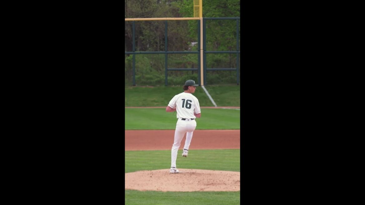Joseph Dzierwa 11 Ks | Michigan State vs Oregon Baseball