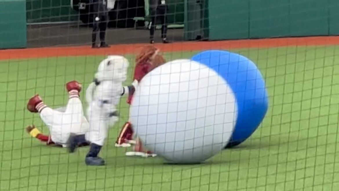 イーグルス クラッチ大受難⁉︎ マスコット対抗戦 大玉転がし【西武vs楽天】2025/4/29