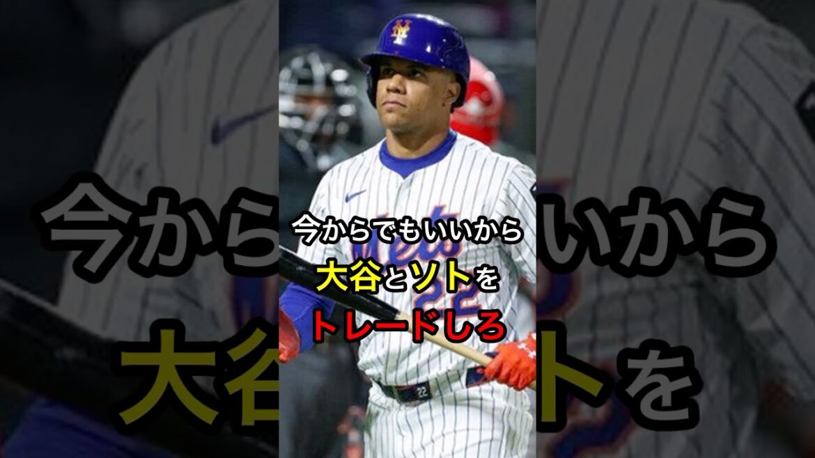 ㊗️20万再生！【大谷をよこせ】ソトの不振で早くも契約は失敗という声がメッツで上がる #日本人 #大谷翔平 #大谷