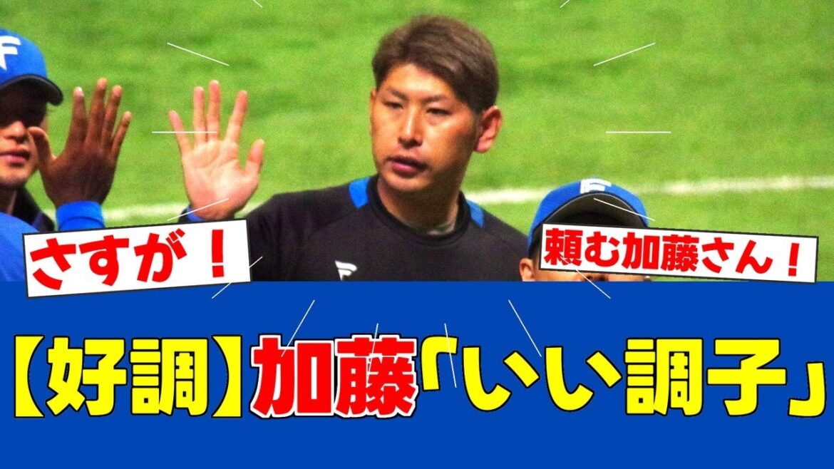 【朗報】加藤貴之投手、5月の得意シーズン到来！「いい状態」で3勝目へ【日ハムファンの反応】【F速報】
