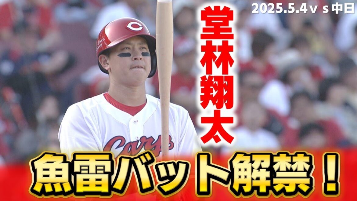 【新たな武器】堂林翔太が今話題のバットを試す