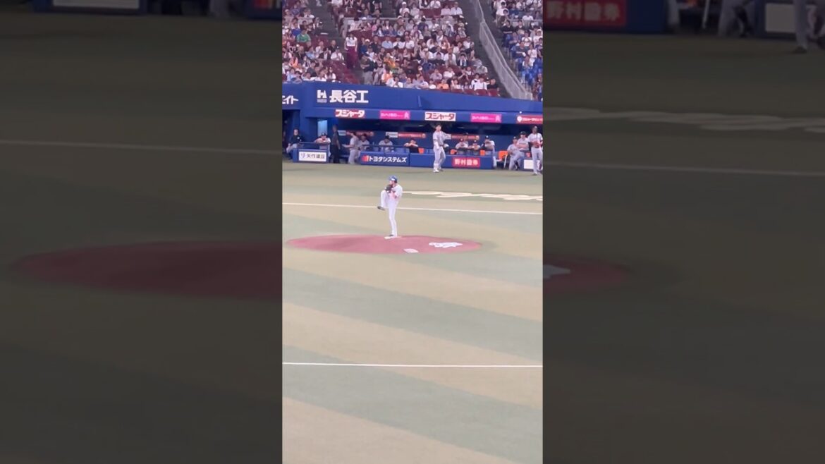 中日💫先発❤️‍🔥大野雄大✨ルーティン2024.8.11読売戦1-3負け😰ナゴヤドーム・ドラゴンズ応援席 #中日 #ドラゴンズ　#読売ジャイアンツ