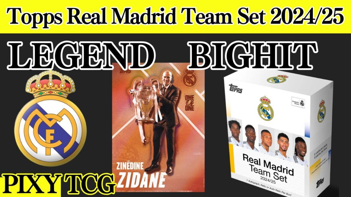 【サッカー】最新BOX開封!レアル・マドリードチームセット【Topps Real Madrid Team Set 2024/25】LEGEND降臨!BOXBREAK募集中! 【サッカー】最新BOX開封!レアル・マドリードチームセット【Topps Real Madrid Team Set 2024/25】LEGEND降臨!BOXBREAK募集中!