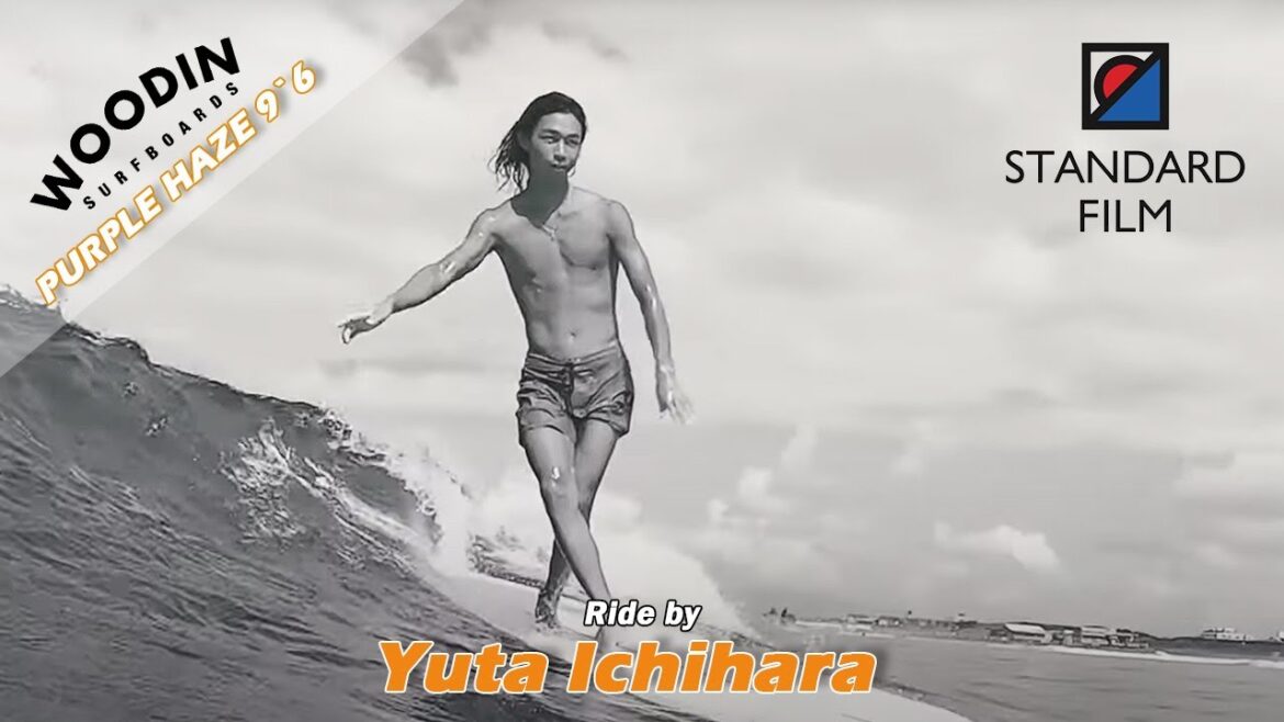 WOODIN SURFBOARDS - PURPLE HAZE 9’6” Ride by YUTA ICHIHARA