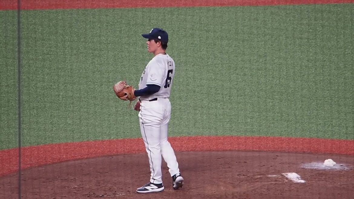 2025.05.01 埼玉西武-東北楽天 #與座海人 投球練習 (ベルーナドーム)