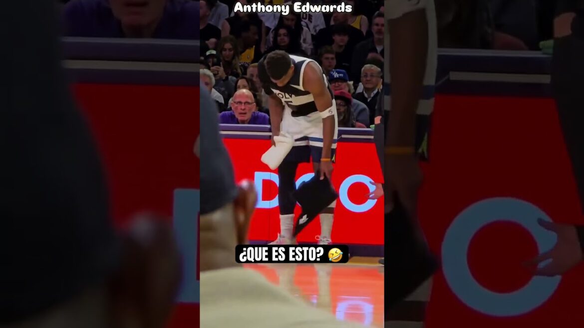 Que alguien me explique que es todo esto de Anthony Edwards 🤣