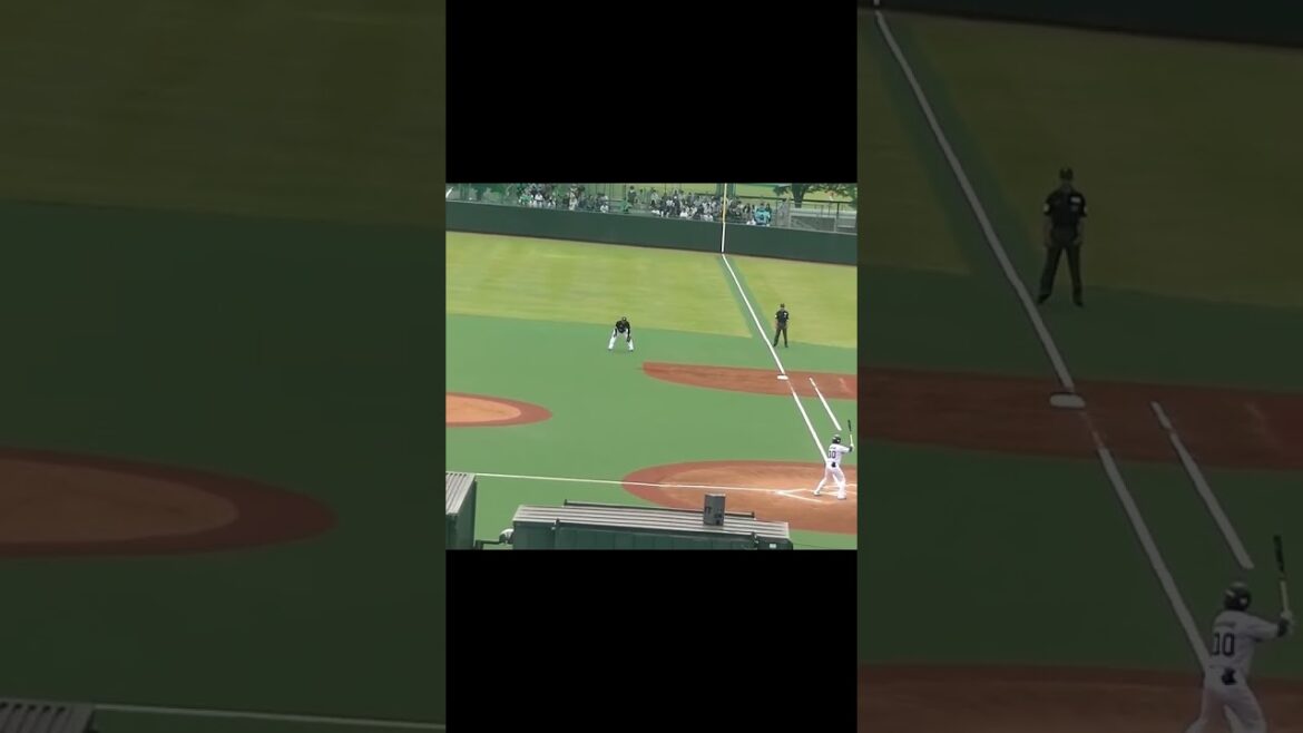 スワローズ赤羽由紘レフトへヒットで出塁2024年5月12日  ヤクルトスワローズ対ロッテマリーンズ