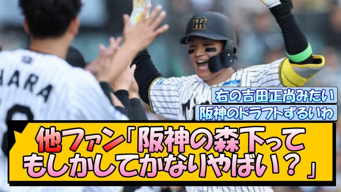 他ファン「阪神の森下ってもしかしてかなりやばい？」
