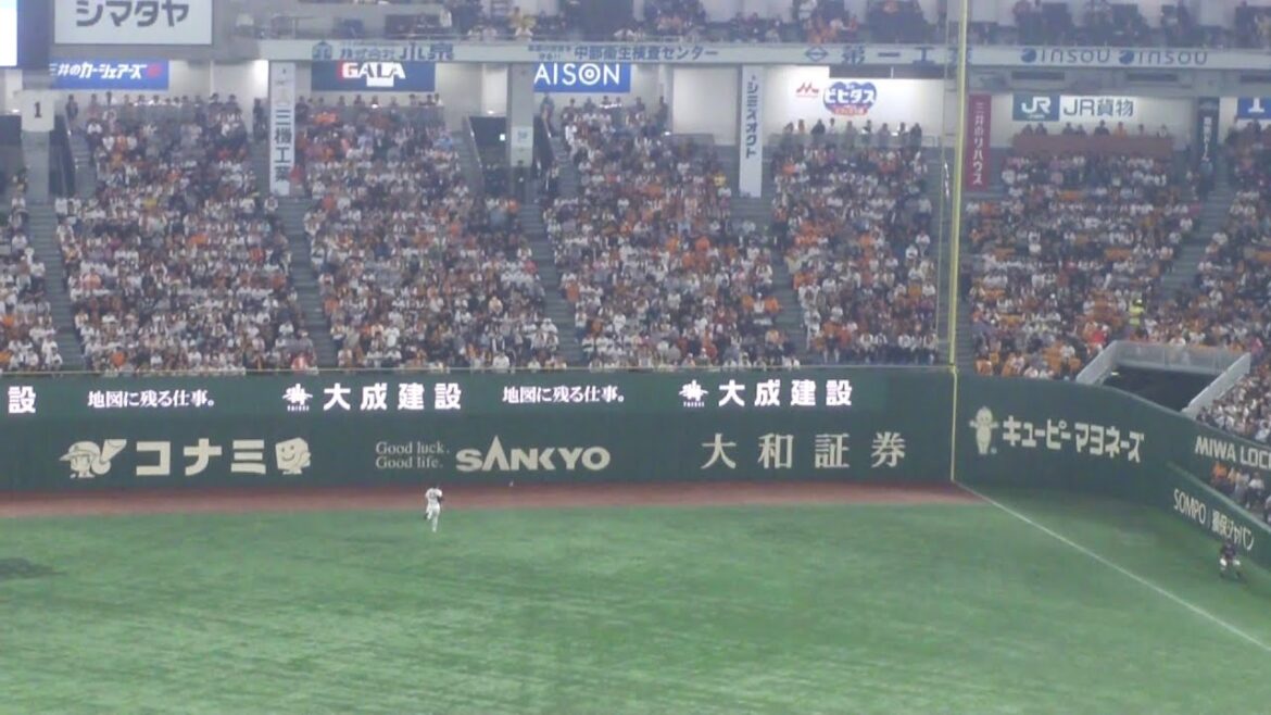 阪神 小幡竜平 タイムリーツーベースヒット　巨人 vs 阪神　2025年5月6日(火)　東京ドーム