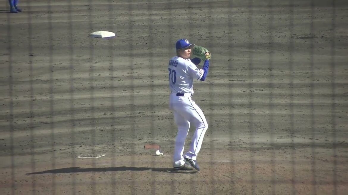 【降格後初登板】中日ドラゴンズ 近藤廉投手 投球練習 2025/5/7 ナゴヤ球場