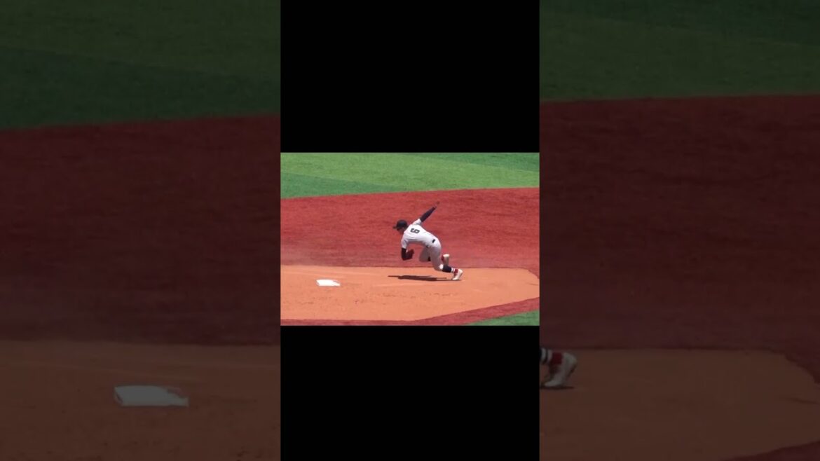 華麗にかわすも… アウト！#高校野球 #横浜高校 #東海大相模 #野球 #盗塁 #野球