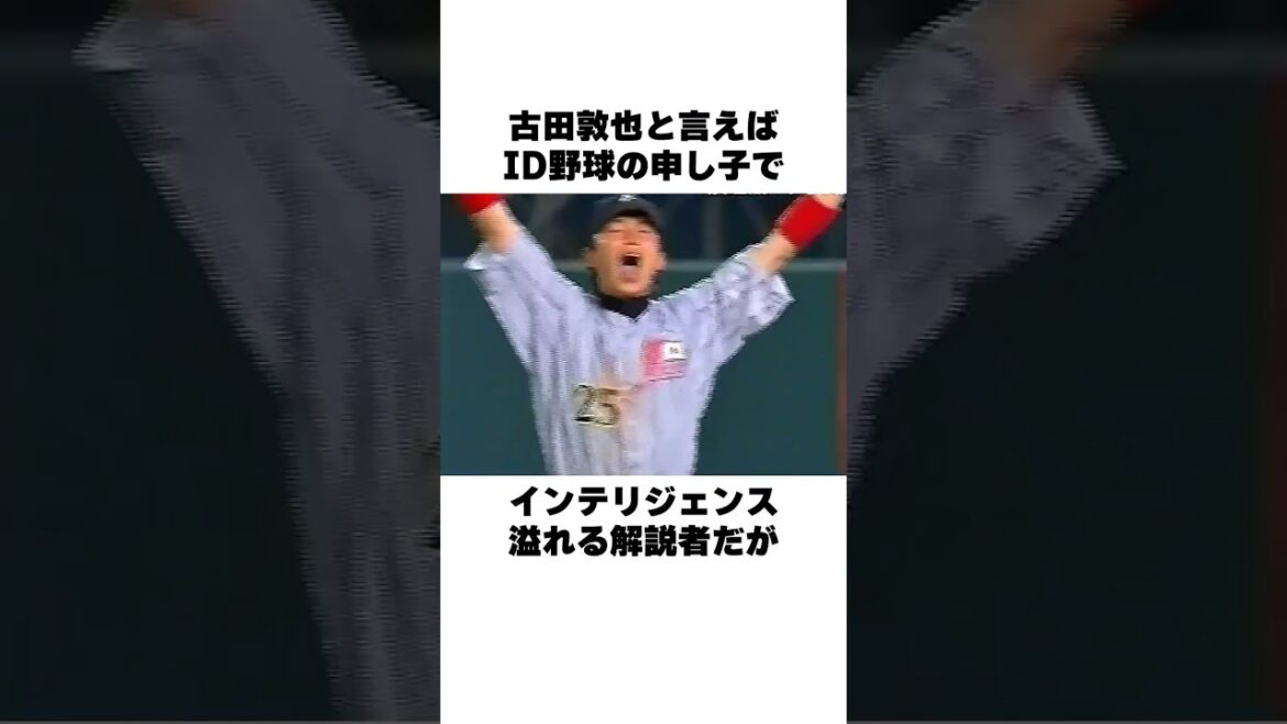 「日韓戦で語彙力を失った」古田敦也についての雑学 #野球 #野球雑学 #東京ヤクルトスワローズ 「日韓戦で語彙力を失った」古田敦也についての雑学 #野球 #野球雑学 #東京ヤクルトスワローズ