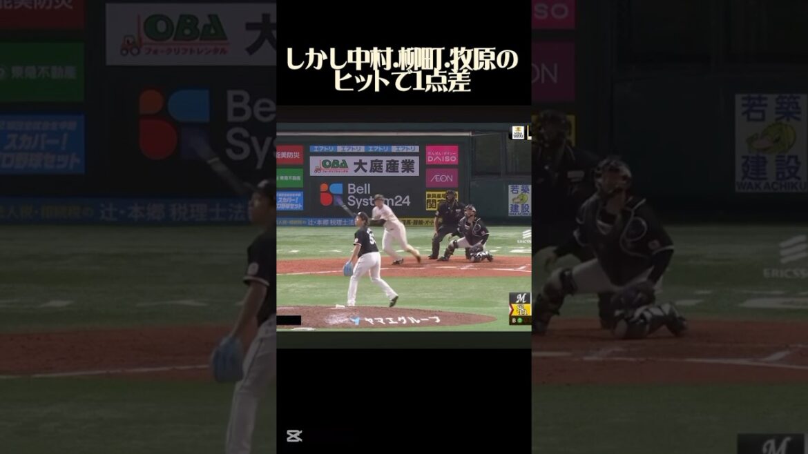 【プロ野球】ホークス劇的サヨナラ勝利#プロ野球 #ホークス #サヨナラ勝ち #サヨナラタイムリー　#川瀬晃 #ソフトバンクホークス #感動