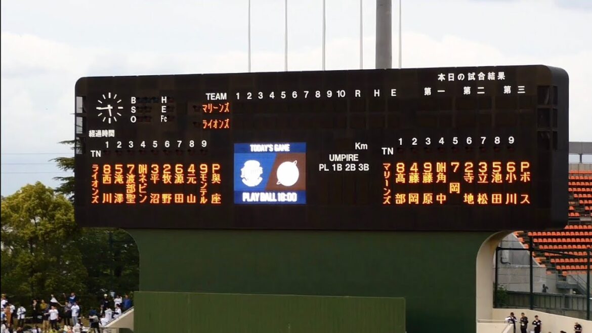 【2025 大宮開催】埼玉西武ライオンズvs千葉ロッテマリーンズ スタメン発表~応援歌1-9~初回守備入り選手紹介 2025/05/09