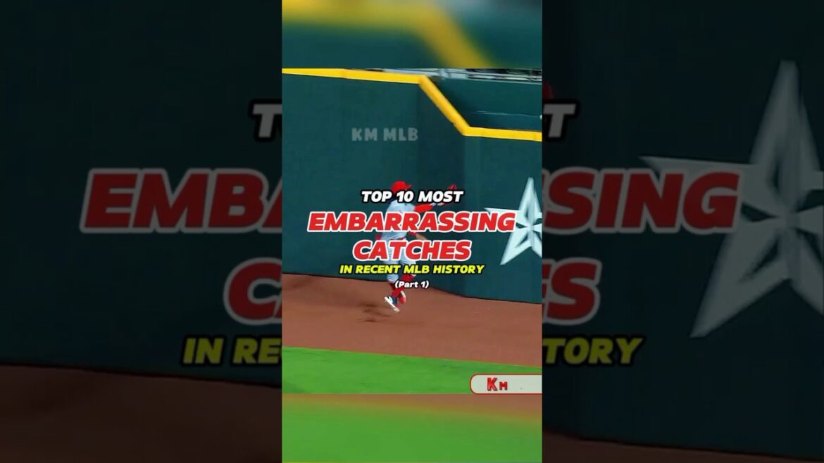 Top 10 Most EMBARRASSING Catches in MLB History | Part 2
