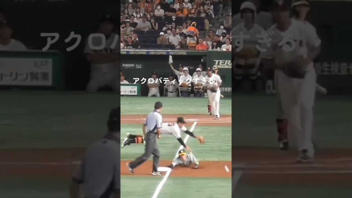 アクロバティック過ぎる近本光司