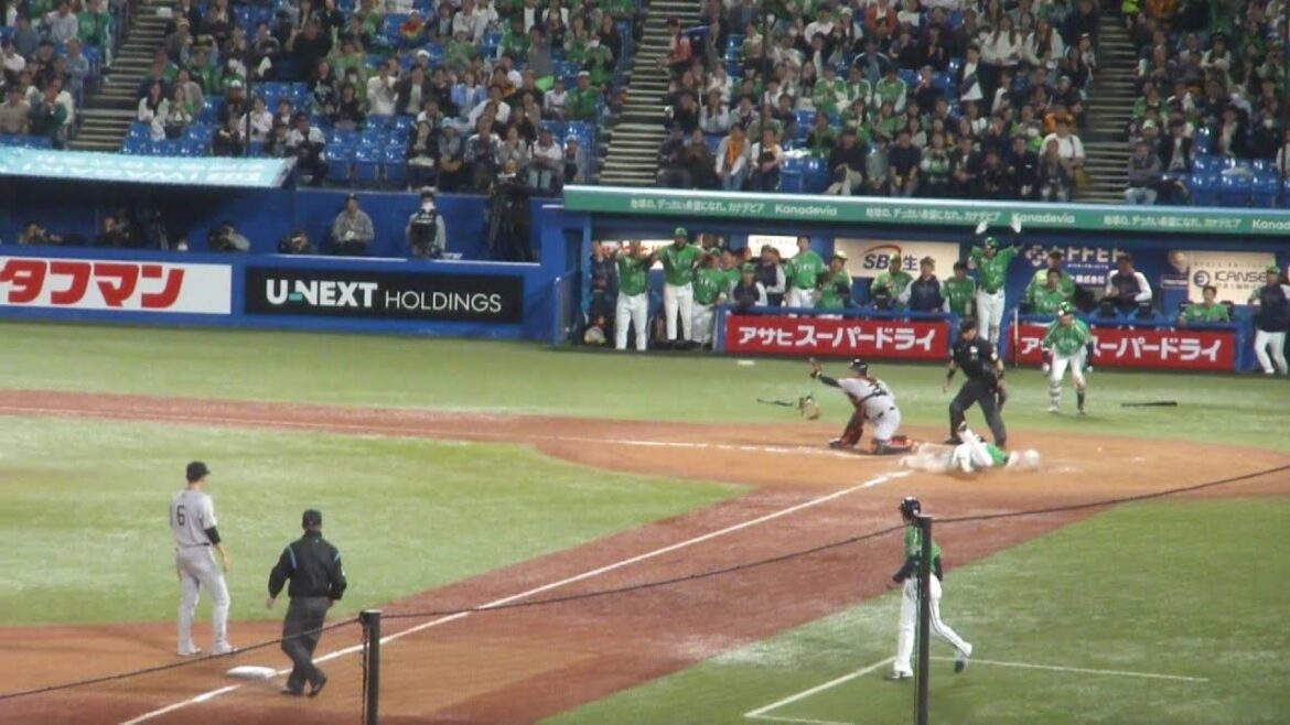 ヤクルト 武岡龍世 タイムリーツーベースヒット　ヤクルト vs 巨人　2025年5月10日(土)　神宮球場