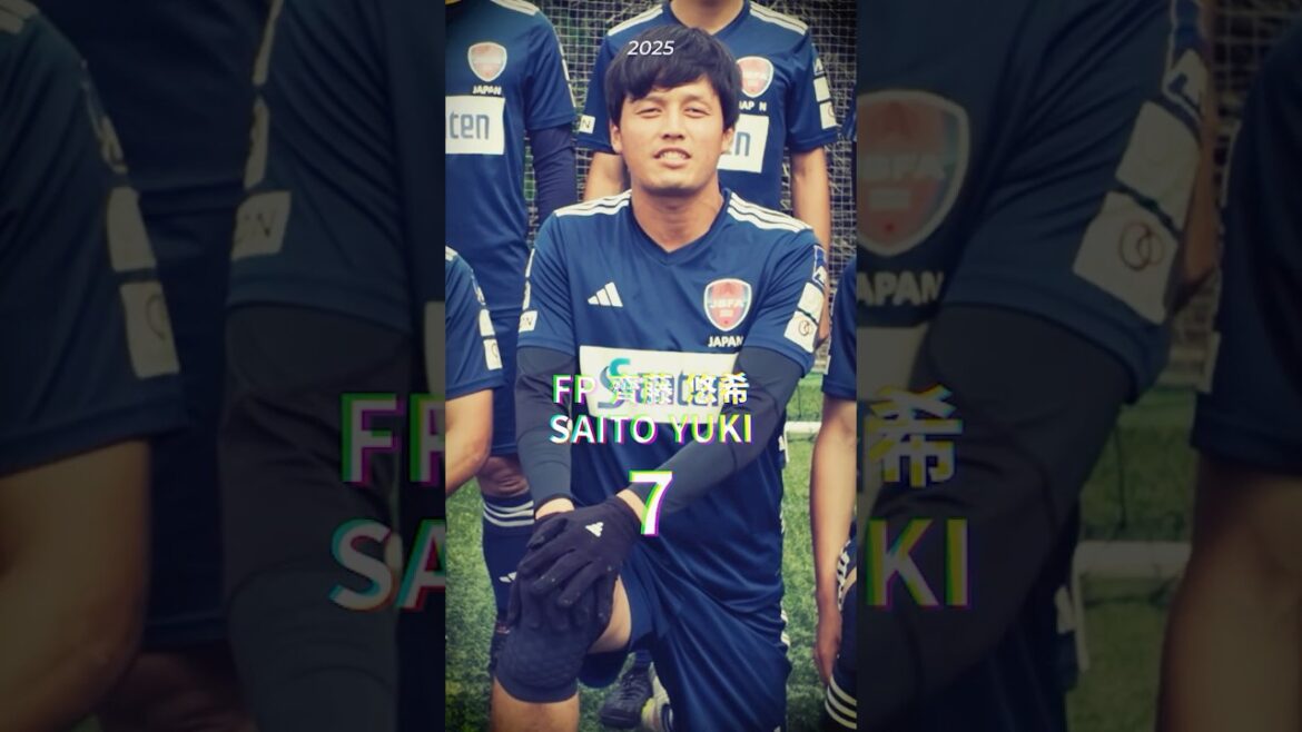 【日本代表 齊藤悠希】＼開幕戦まであと9日！5月大阪で #ブラサカ 男女日本代表戦🔥開催／ #サッカー #ブラインドサッカー #うめきた広場 #サッカー日本代表 #齊藤悠希