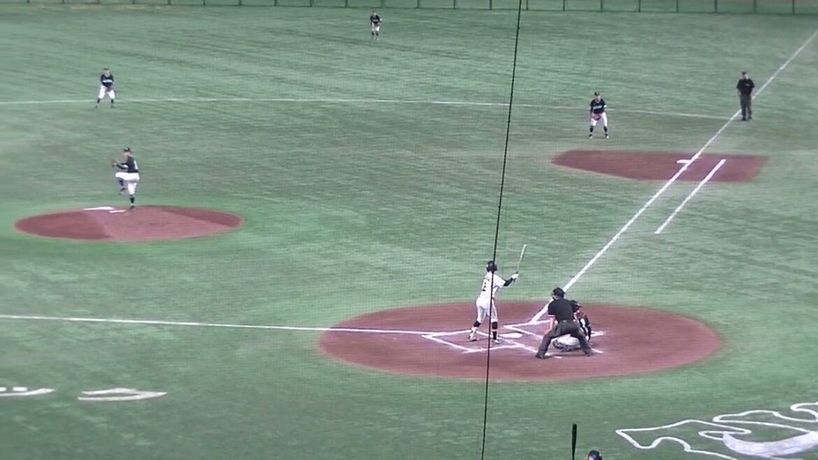 ジャイアンツ女子　長田朱也香のサード守備＜読売ジャイアンツ女子 対 阪神タイガースWomen2024年7月13日＞