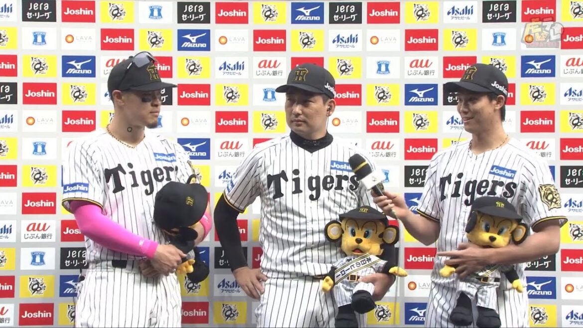 【#佐藤輝明 選手、#岩崎優 投手、#湯浅京己 投手のヒーローインタビュー、#藤川球児 監督インタビュー】 5月11日(日) 阪神vs中日（甲子園）
