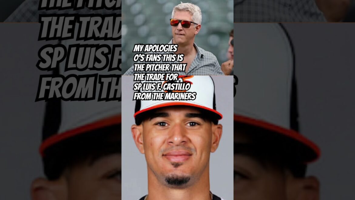 O’s trade for Luis F. Castillo “#mlbb #orioles #baltimoreorioles