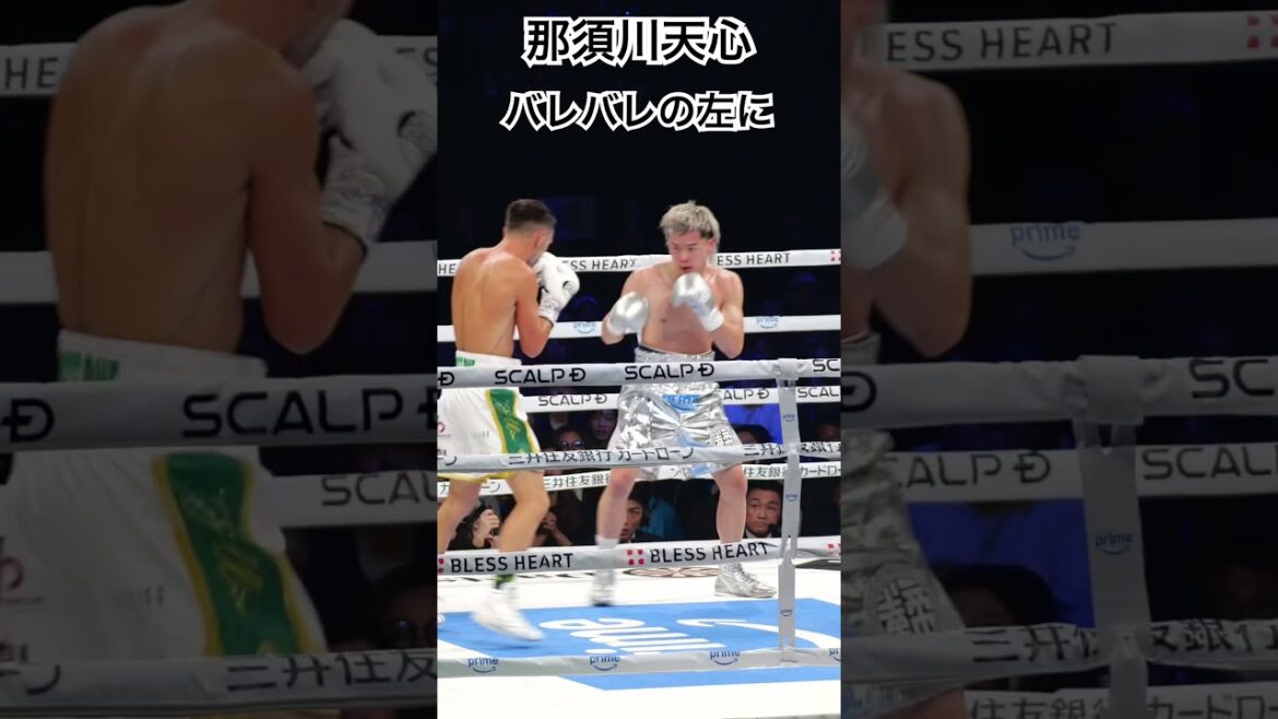 那須川天心 バレバレの左に右カウンター😭炸裂😭