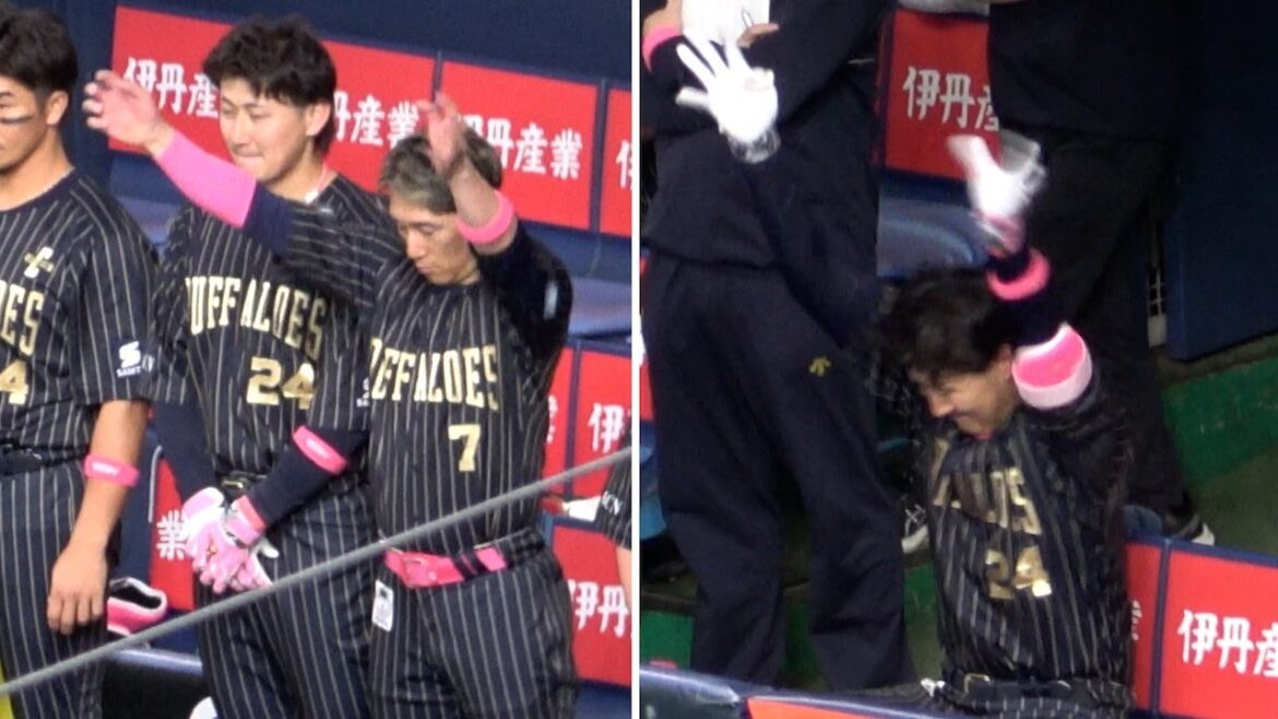 紅林のルーティンをイジる西川龍馬w