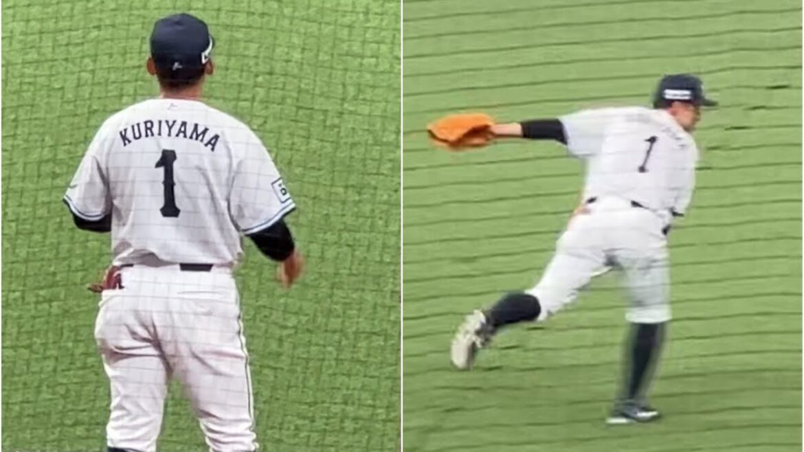 栗山巧 試合前キャッチボールとシートノックを至近距離で【西武vsロッテ】2025/5/10