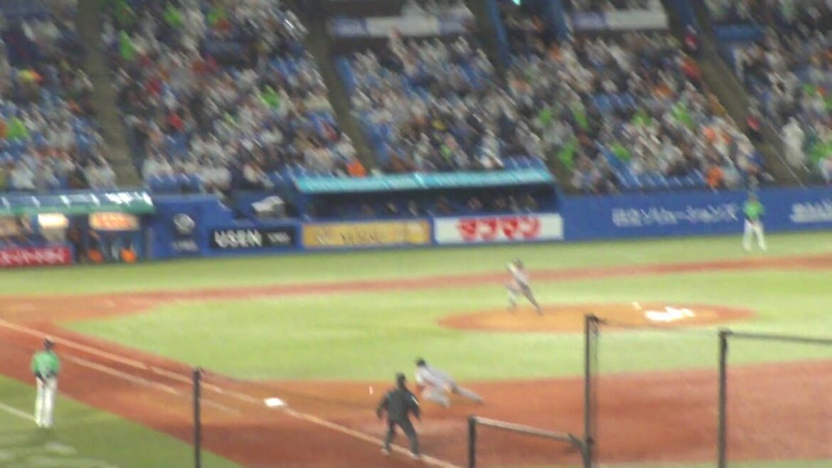 巨人 増田陸 ナイスプレー　ヤクルト vs 巨人　2025年5月9日(金)　神宮球場