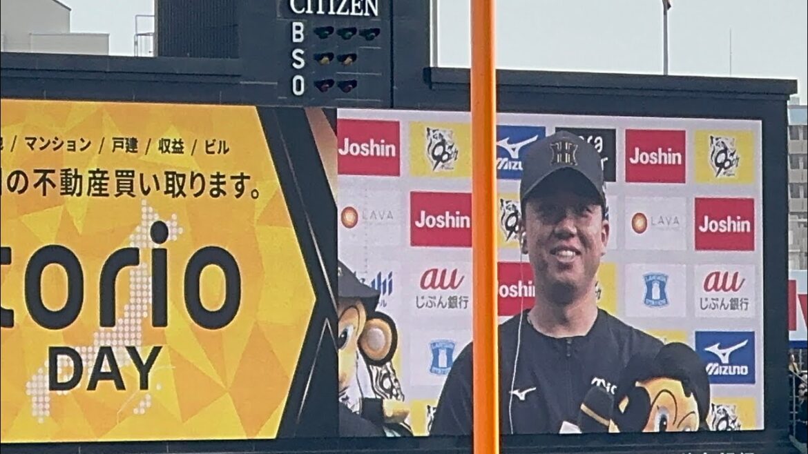 【連続完封＆マダックス】2025.5.10 村上頌樹ヒーローインタビュー