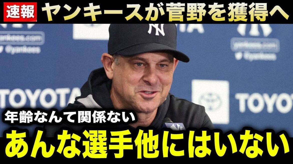 【超速報】ヤンキースが菅野智之を今夏獲得へ!MLB球団で争奪戦勃発!?米国の評価が異常すぎる…【海外の反応】 【超速報】ヤンキースが菅野智之を今夏獲得へ!MLB球団で争奪戦勃発!?米国の評価が異常すぎる…【海外の反応】
