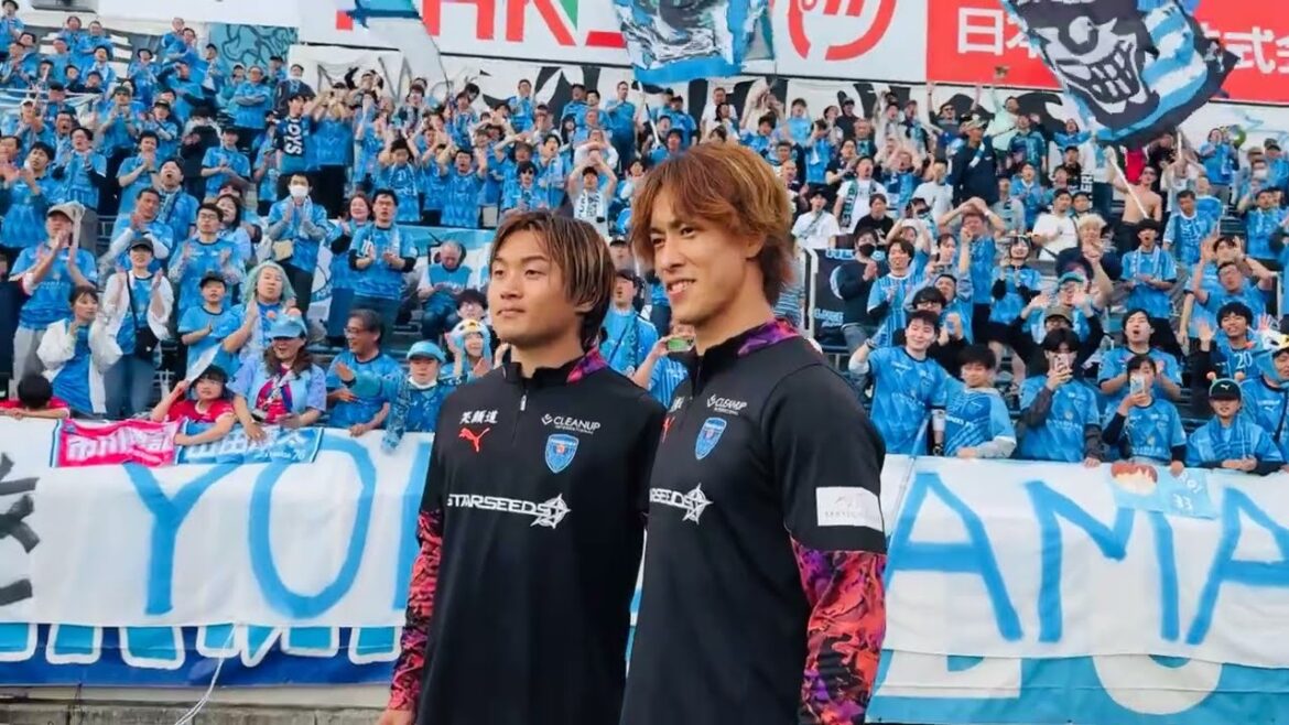 【5/10 アビスパ福岡戦】ビクトリーステージ supported by CHAMPAGNE COLLET 村田透馬 ・室井彗佑