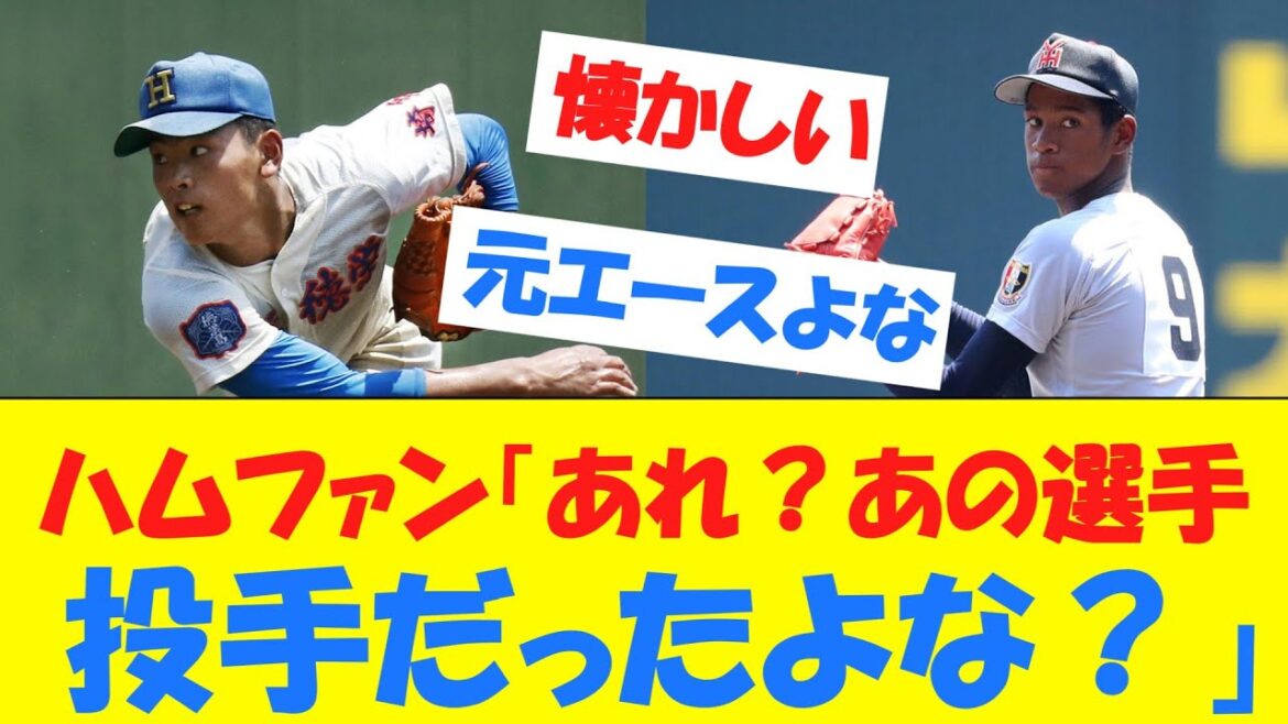 【速報】ハムファン、奈良間の投球練習を見て気づいてしまうｗｗｗｗ