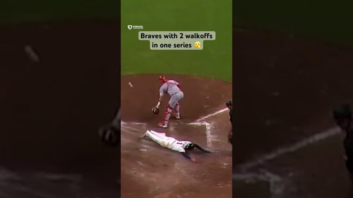 Same swing. Same smoke. Same results. W. #braves #mlb #baseball #walkoff