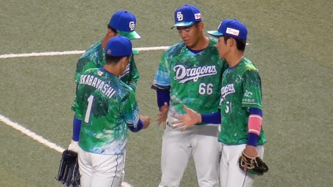 外野手じゃんけん　岡林勇希 上林誠知 鵜飼航丞 濱将乃介　中日ドラゴンズVS横浜DeNAベイスターズ　2025/05/07