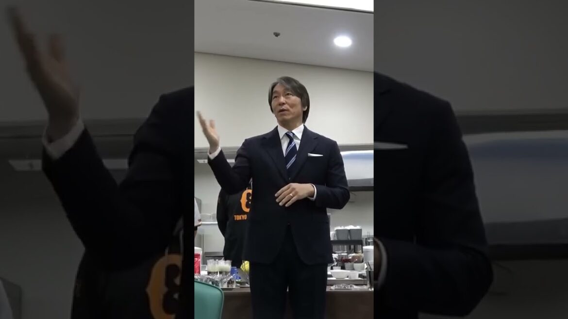 松井秀喜さんから、選手たちへのメッセージ #shorts