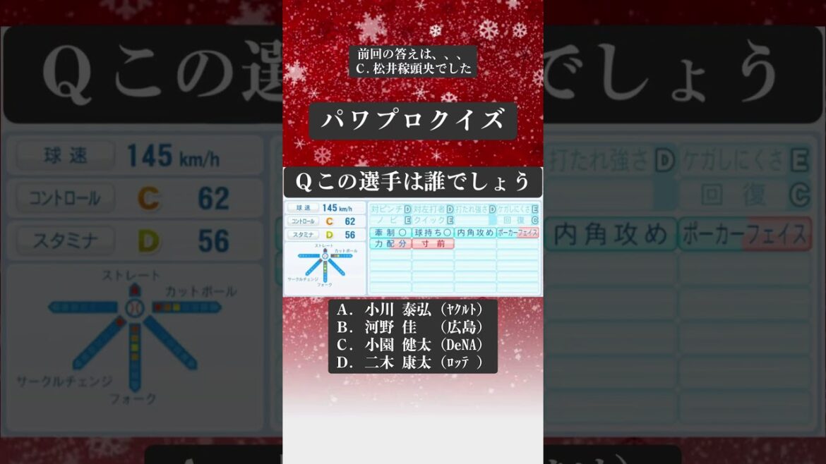 【第109問】この選手は誰でしょう。#パワプロ2024 #パワプロクイズ #野球クイズ #プロ野球 #登場曲