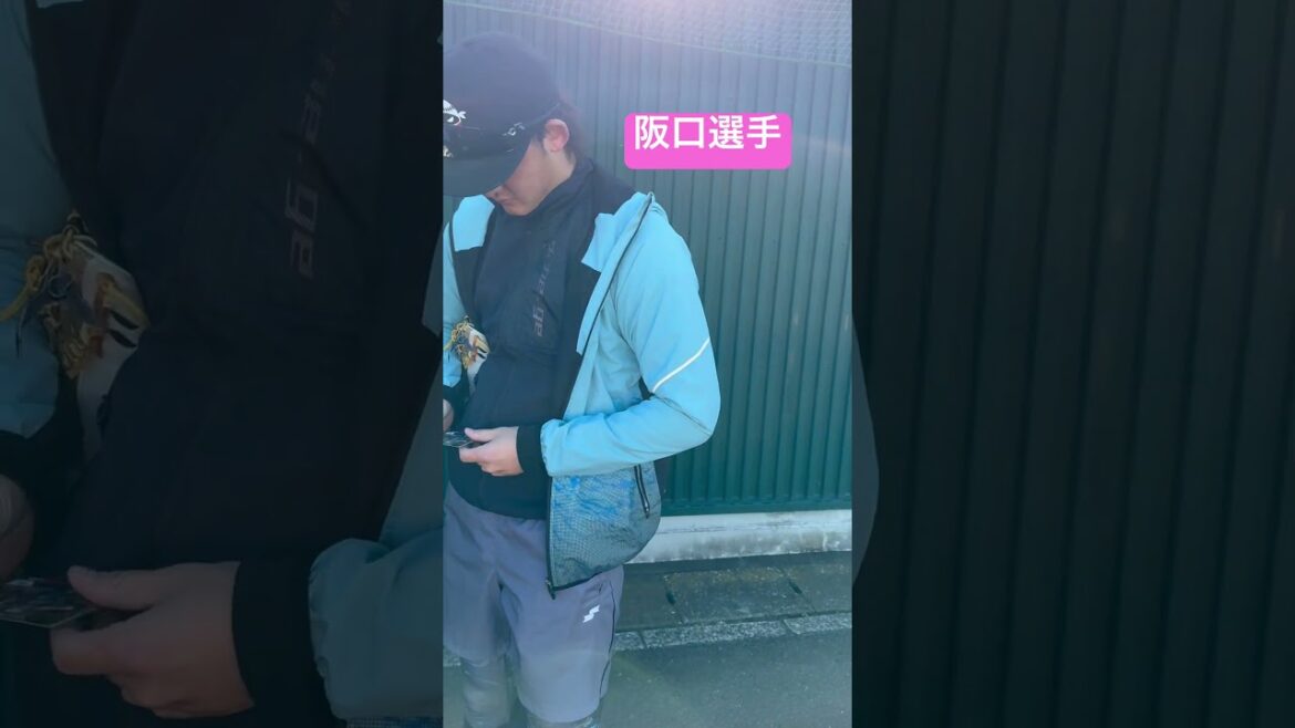 阪口選手ファンサ！ヤクルトスワローズ