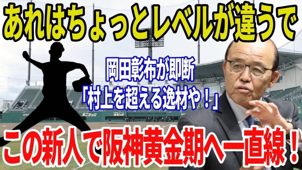 岡田彰布「これは一軍確定や!」即断された阪神の“新星”にファン騒然…現場で何が起きたのか?【阪神タイガース】 岡田彰布「これは一軍確定や!」即断された阪神の“新星”にファン騒然…現場で何が起きたのか?【阪神タイガース】