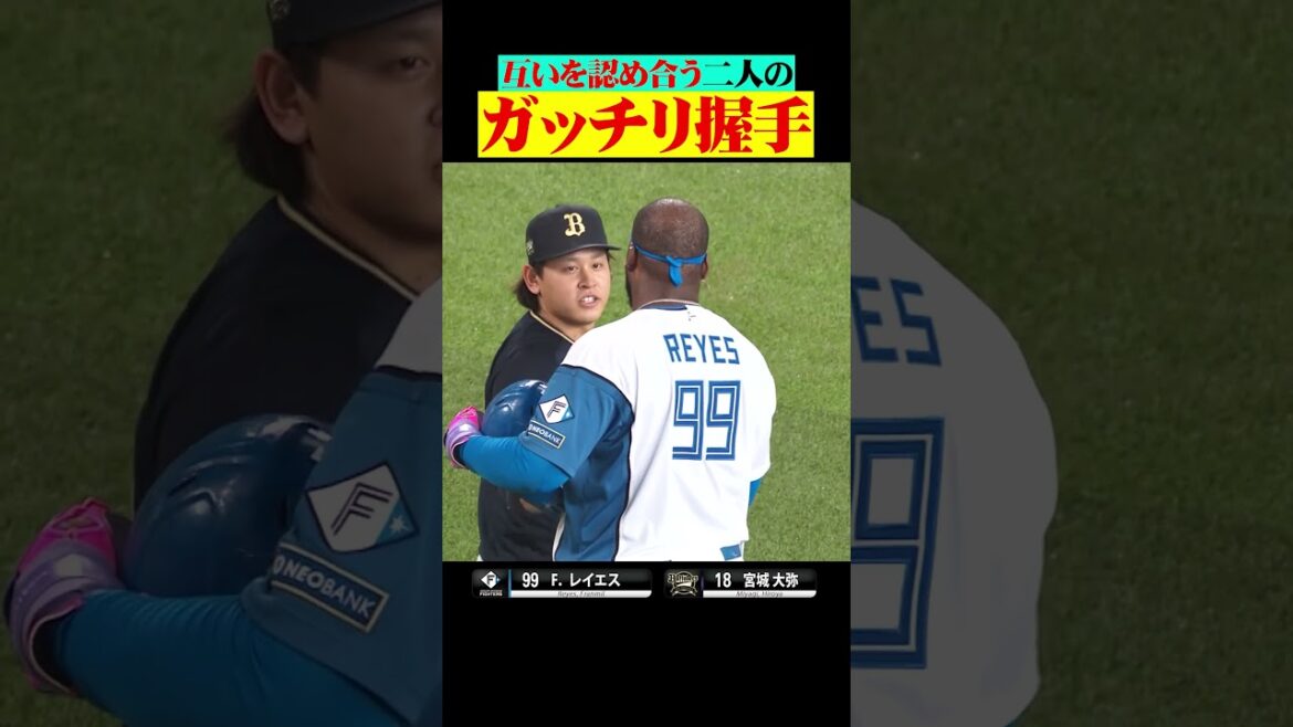 認め合う二人のガッチリ握手…てぇてぇ😭 #shorts