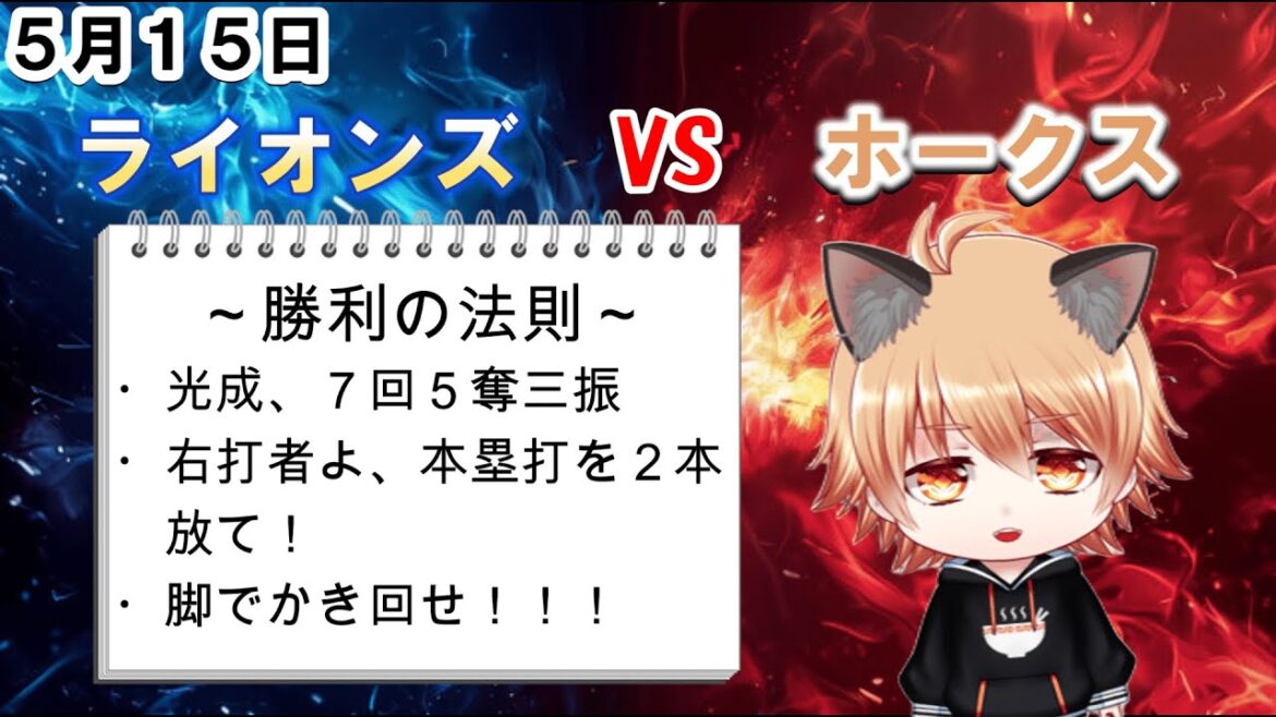 右打者のホームラン！ホームランったらホームラン！！！　埼玉西武ライオンズVS福岡ソフトバンクホークス
